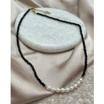 AC 0096 - Ketting - Glaskralen - 39-44cm