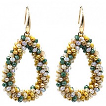 AB 0285 Faceted glass beads