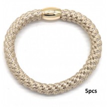 AC 0011 Hairtie - Bracelet - Haarelastiek - 5 Stuks