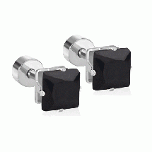 AA 0087  - Oorbellen - Stainless Steel - Rhinestones - 5mm