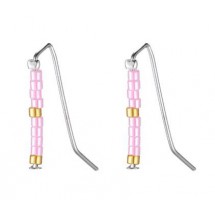 AA 0160 - Oorhangers - Gold Plated - Beads - 1,5cm