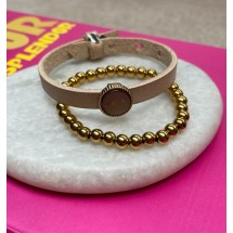 AC 0403- Slider met Cabuchon - 12 mm - Zonder Armband