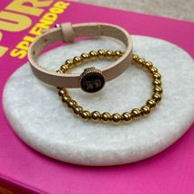 AC 0356  - Slider met Cabuchon - 12 mm - Zonder Armband