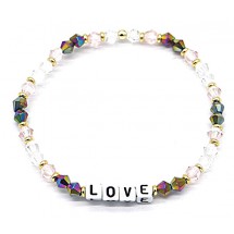 AB 0015 Bracelet Glass beads
