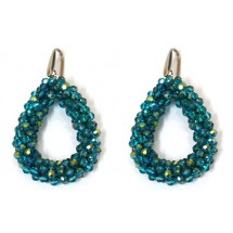AK 0288 - Faceted Glass Beads - 4,5x3,5cm