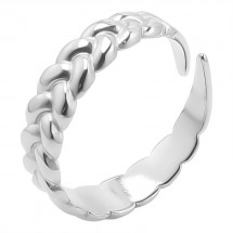AK 0126 - Ring - Stainless Steel - Verstelbaar