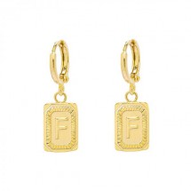 ACC 0008 Earrings Gold Plated-F
