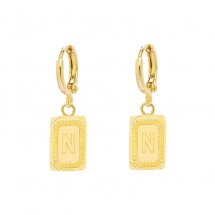 ACC 0020 Earrings Gold Plated-N