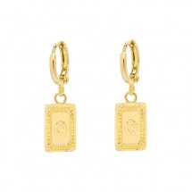 ACC 0022 Earrings Gold Plated-O