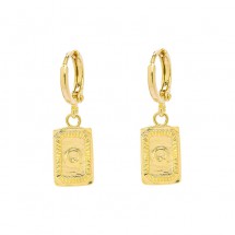 AA 0214 - Earrings Gold Plated-Q