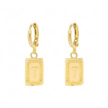 ACC 0030 Earrings Gold Plated-T
