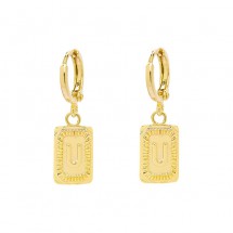 ACC 0032 Earrings Gold Plated-U