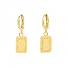 AA 0222 - Earrings Gold Plated-V