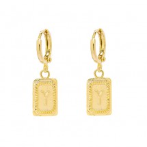 AA 0226 - Earrings Gold Plated-Y