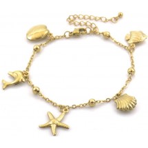 Armband - Golden Ocean  