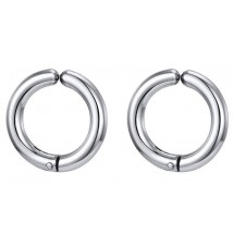 AA 0132 Stainless steel klem-oorbel 1cm.