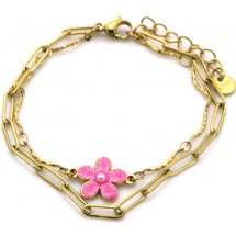 Armband - Blush Bloom - 17-21 cm