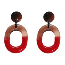 AA 0176 - Oorbellen - 6x3cm