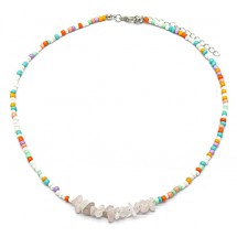 AC 0215 Glassbeads/Rose Quartz