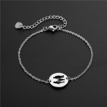 AK 0268 -  Stainless steel - bracelet - 17-21 cm