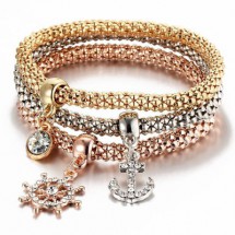 AB 0025 - Armband - Tricolor - Stuurwiel