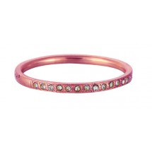 AF 0116 - Stainless Steel - Ring - Crystals - MT 18