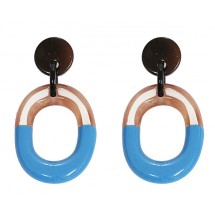 AA 0175 - Oorbellen - 6x3cm