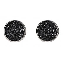 AA 0083 - Oorbellen - Rond - 1,4 cm - Glitter