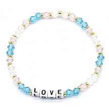 AB 0305 Bracelet Glass beads