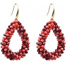 AB 0126 Faceted glass beads