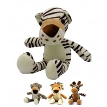 Knuffel Dierenmix – 20 cm Gemengde Kleuren (1 stuk)
