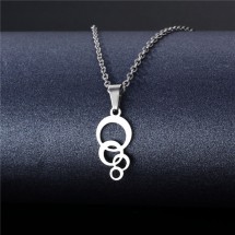 AF 0145 Stainless steel/Cricles