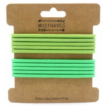AD 0021 - Kaart met 8 haarelastiekjes