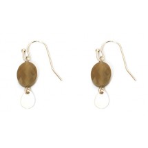 AF 0108 Gold plated earrings 3cm
