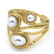Pearl Glow Ring – Verstelbaar