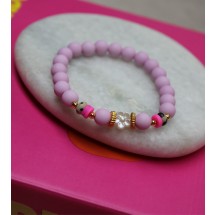AC 0315 - Armband - Kralen - One Size - Bloem