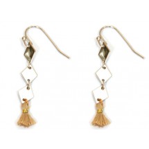 AE 0034 Gold plated earrings 4,5cm