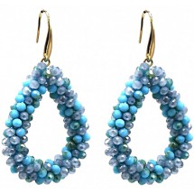 AB 0214 Faceted glass beads