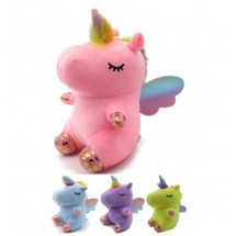 Knuffel Unicorn – 19 cm Gemengde Kleuren (1 stuk)