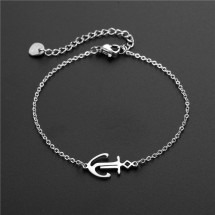 AK 0317 -  Stainless steel - bracelet - 17-21 cm - Anker