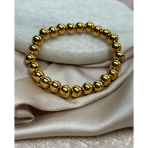 Armband - Stainless Steel - Bolletjes - 8mm