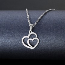 AF 0084 Stainless steel/Heart