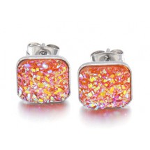 AA 0011 - Oorbellen - Stainless Steel - Glamour - 1cm