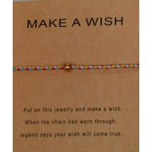 AA 0050 - Make a Wish - Stainless Steel bead
