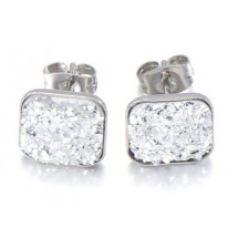 AA 0082 - Oorbellen - Stainless Steel - Glamour - 1cm