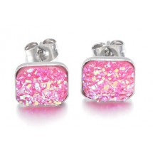 AA 0113 - Oorbellen - Stainless Steel - Glamour - 1cm