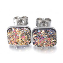 AA 0151 - Oorbellen - Stainless Steel - Glamour - 1cm