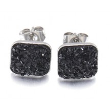 AA 0198 - Oorbellen - Stainless Steel - Glamour - 1cm