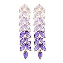 AA 0264 - Oorbellen - Shine Crystals - 6x1,5cm