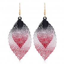 AA 0076 - Oorbellen - Leaves - 6,5cm